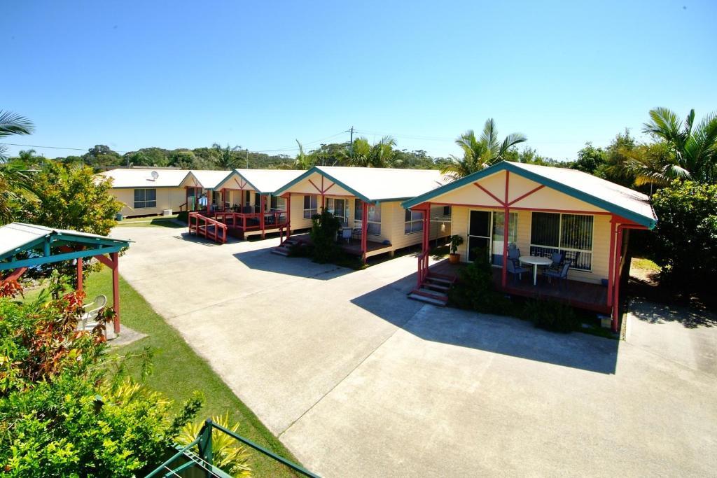 Dolphin Sands Holiday Cabins Coffs Harbour Værelse billede